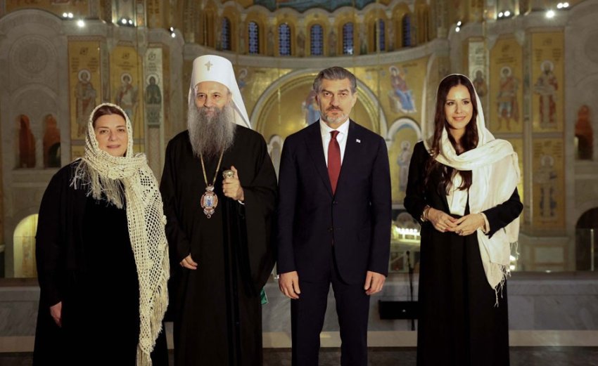 მიხეილ ყაველაშვილს სერბეთის პატრიარქმა წმინდა სავას ტაძარში უმასპინძლა მიხეილ ყაველაშვილს სერბეთის პატრიარქმა წმინდა სავას ტაძარში უმასპინძლა